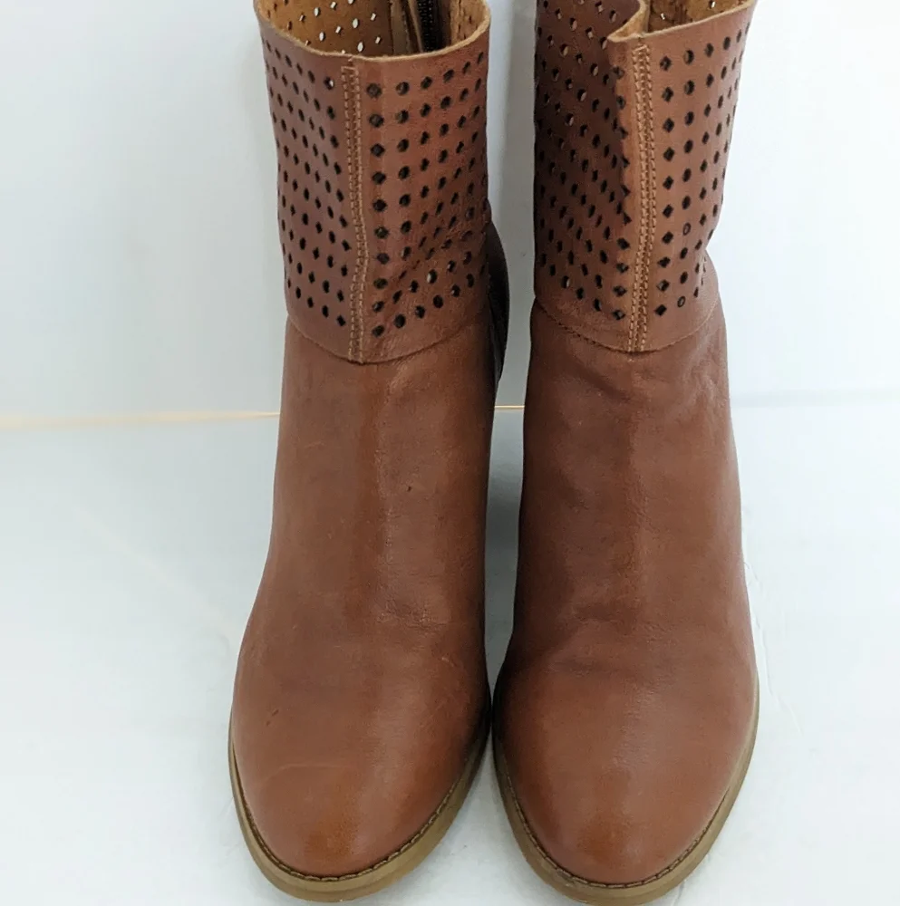 Nine west leather ankle boots